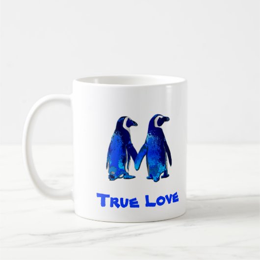 Penguin-Tasse Kaffeetasse (Links)