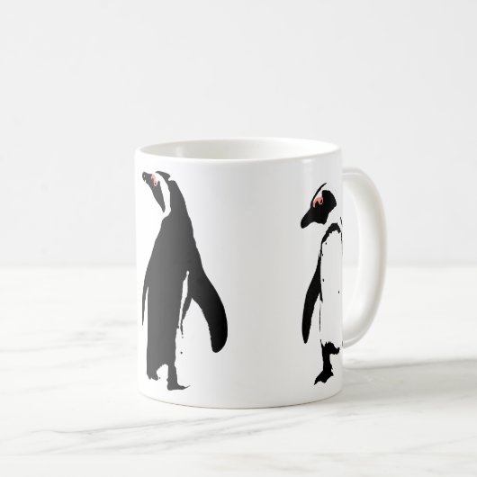 Penguin-Tasse Kaffeetasse (VorderseiteRechts)