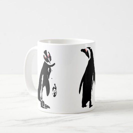 Penguin-Tasse Kaffeetasse (Vorderseite Links)