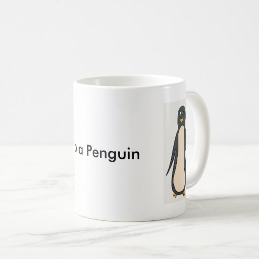 Penguin-Tasse Kaffeetasse (VorderseiteRechts)