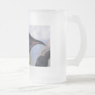 Penguin-Tasse Mattglas Bierglas