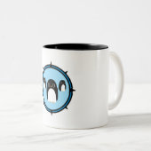PENGUIN-TASSE ZWEIFARBIGE TASSE (VorderseiteRechts)