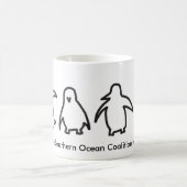 Penguin-Tassen-antarktischer u. südlicher Kaffeetasse (Mittel)