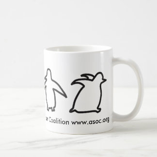 Penguin-Tassen-antarktischer u. südlicher Kaffeetasse