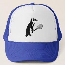 Penguin Tennis Player Truckerkappe