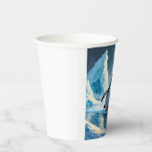 Penguin Themed Pappbecher (Rechts)