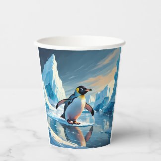 Penguin Themed Pappbecher