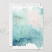 Penguin Twin Winter Thema Baby Boy Dusche Einladung (Rückseite)