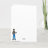 Penguin, um Weihnachten sehr ähnlich zu sehen (Rückseite)