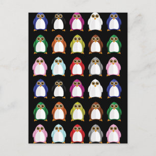 Penguin Variety 2 Postkarte