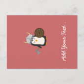 Penguin Viking Postkarte (Vorderseite)
