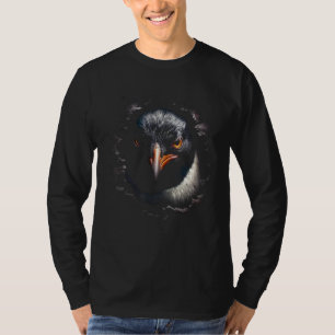Penguin Wall Artwork Animal Motif Penguin T-Shirt