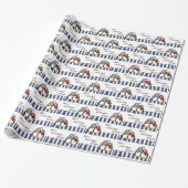 Penguin Warme Weihnachtswünsche Geschenkpapier (Ungerollt)