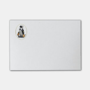 Penguin Wearing Hockey Gear Post-it Klebezettel