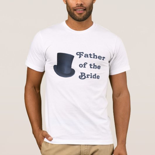 Penguin Wedding - Bride - T - Shirt von Vater (Vorderseite)