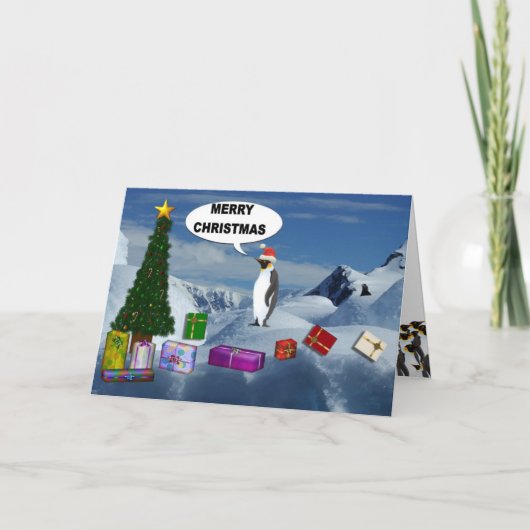 Penguin Weihnachten (Vorderseite)