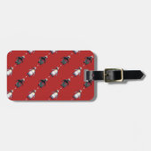 Penguin Weihnachten Gepäckanhänger (Vorderseite horizontal)