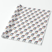 Penguin Weihnachten Geschenkpapier (Ungerollt)