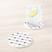 Penguin Weihnachten Getränkeuntersetzer (Seite)