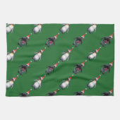 Penguin Weihnachten Küchentuch (Horizontal)
