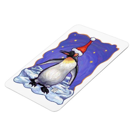 Penguin Weihnachten Magnet (Linke Seite)