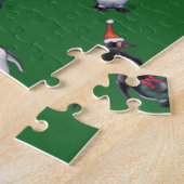 Penguin Weihnachten Puzzle (Seite)