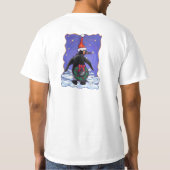 Penguin Weihnachten T-Shirt (Rückseite)