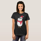 Penguin Weihnachten T-Shirt (Vorne ganz)