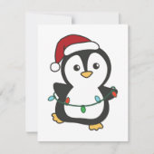Penguin Weihnachten Winter Tiere Urlaub Penguines (Vorderseite)