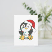 Penguin Weihnachten Winter Tiere Urlaub Penguines (Stehend Vorderseite)