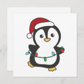 Penguin Weihnachten Winter Tiere Urlaub Penguines (Vorne/Hinten)