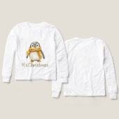 Penguin Weihnachts-T - Shirt (Design Vorderseite & Rückseite)