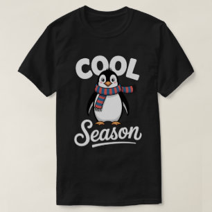 Penguin-Weihnachts-T-Shirt für die kühle Jahreszei T-Shirt