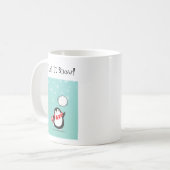 Penguin Weihnachts-Tasse Kaffeetasse (Vorderseite Links)