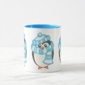 Penguin Weihnachts-Tasse Tasse (Zentrum)