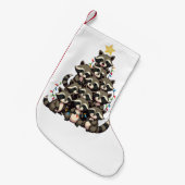 Penguin Weihnachtsbaum Frohe WeihnachtsWeihnachten Kleiner Weihnachtsstrumpf (Vorderansicht (hängend))