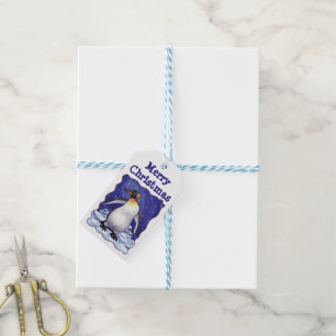 Penguin Weihnachtsgeschenke Tags Geschenkanhänger