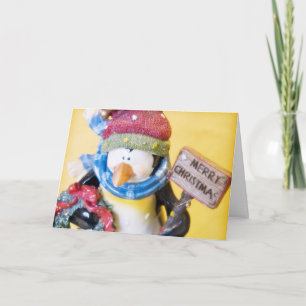 Penguin ・ Weihnachtsgrüßkarte Feiertagskarte
