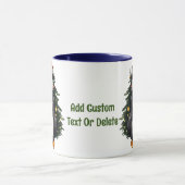 Penguin Weihnachtsmannmütze Frohe Weihnachtsfamili Tasse (Zentrum)