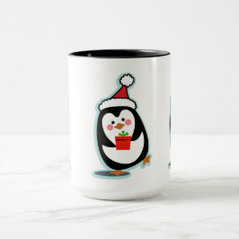 Penguin-WeihnachtsTasse - Penguins Tasse