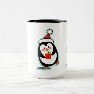 Penguin-WeihnachtsTasse - Penguins Tasse