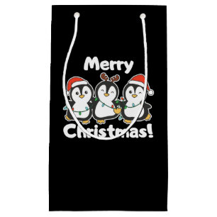 Penguin Weihnachtstiere Niedliche Pinguine Kleine Geschenktüte
