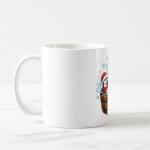 Penguin Whirlpool-Party Santa-Weihnachtsdesign Kaffeetasse