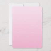 Penguin Winter Baby Dusche Einladung (Rückseite)