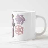 Penguin Winter  Jumbo-Tasse (Rechts)