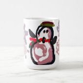 Penguin Winter  Kaffeetasse (Mittel)