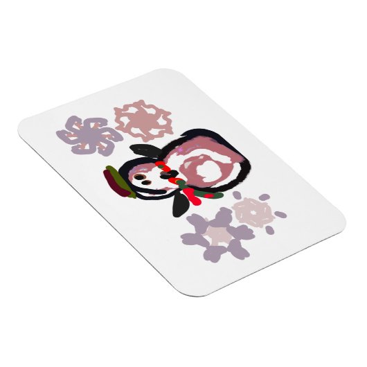 Penguin Winter Magnet (Rechte Seite)
