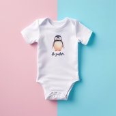 Penguin Winter Wonderland Baby Bodysuit Baby Strampler