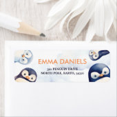 Penguin Winter Wonderland Rücksendeadresse (Insitu)