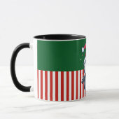 Penguin with Candy Cane Tasse (Links)